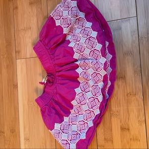 Genuine kids girls flare fuschia skirt sz 18m